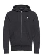 Loopback Fleece Full-Zip Hoodie Polo Ralph Lauren Black