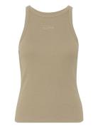 Drewgz Sl Logo Tank Gestuz Beige