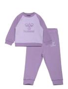 Hmlhumming Crewsuit Hummel Purple