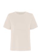 Vincentiw Logo Tshirt InWear Cream