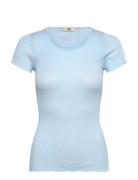 Rmwbalta Modal Ss T-Shirt RM By Rosemunde Blue