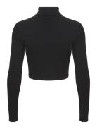 Drewgz Ls Cropped Rollneck Gestuz Black