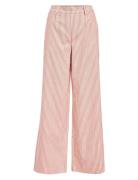 Objlisa Wide Pant Aop Noos Object Red