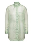 Beth Crinkled Shirt WOOD WOOD Green