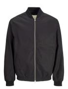 Jprblaleister Linen Blend Bomber Jkt Ln Jack & J S Black
