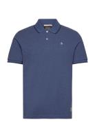 Melange Regular Fit Polo Scotch & Soda Blue