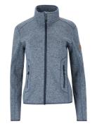 Samani W Melange Fleece Jacket Whistler Blue