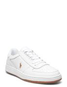 Court Leather Low-Top Sneaker Polo Ralph Lauren White