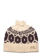 Wool Snowflake Beanie Polo Ralph Lauren Beige