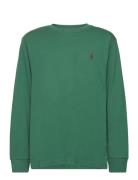 Cotton Jersey Long-Sleeve Tee Ralph Lauren Kids Green