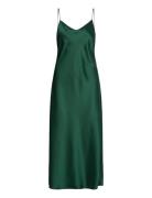 Satin Midi Slip Dress Polo Ralph Lauren Green