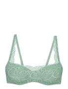 Body Make-Up Illusion Lace Balc T Triumph Green