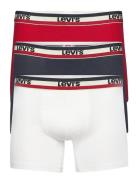 Levis Men Sprtswr Logo Boxer Brief 3P Levi's® White