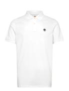 Pique Short Sleeve Polo Timberland White