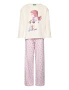 Pyjama(Sweater+Trous United Colors Of Benetton Pink