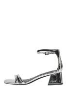 Onlaylin-5 Pu Strappy Heeled Sandal ONLY Silver