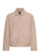 Dusty Suede Jacket Lexington Clothing Beige