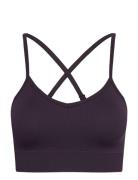 Collective Rib Strap Sports Bra W Craft Purple