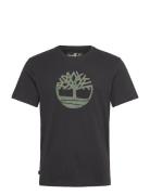 Camo Tree Logo Short Sleeve Tee Timberland Black
