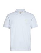 Ss Monogram Pique Polo Calvin Klein Jeans Blue