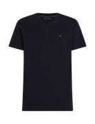 Essential V-Neck Tee Tommy Hilfiger Navy