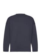 Light Terry Aksel Sweat Mads Nørgaard Navy