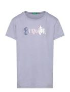 T-Shirt United Colors Of Benetton Purple