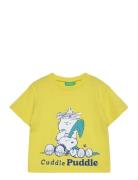 T-Shirt United Colors Of Benetton Yellow