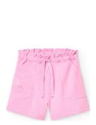 Knit Shorts Flame Boboli Pink