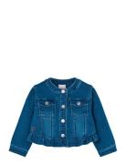 Denim Jacket Knit Boboli Blue