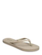 Flip Flops With Braided Strap Rosemunde Beige