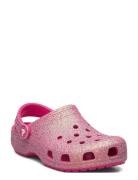 Classic Iridescent Glitter Cgk Crocs Pink