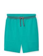 Fleece Bermuda Shorts Boboli Green