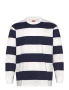 Striped T-Shirt Long Sleeves Héritage Armor Lux White