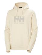 W Hh Logo Hoodie 2.0 Helly Hansen Cream