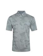 Mens Camou Polo BACKTEE Grey