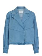 Vivikea Denim Trenchcoat Jacket Vila Blue