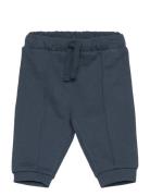 Knit Jogger-Style Trousers Mango Navy