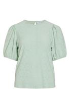 Vikally O-Neck 2/4 Top - Noos Vila Green