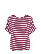 Softness Stripe Ss T-Shirt Missya Patterned