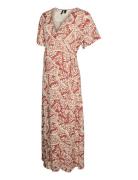 Vmmbali S/S Ancle Wrap Dress Wvn Ga Vero Moda Maternity Patterned