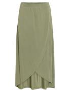 Vimodala Hw Wrap Skirt - Noos Vila Khaki