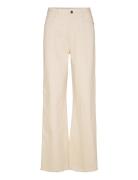 Msennie Wide Leg Jeans Minus Cream