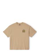 Drayton Hw Relaxed Tee Brixton Beige