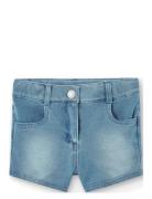 Fleece Denim Shorts Boboli Blue