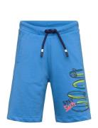 Fleece Bermuda Shorts Boboli Blue