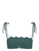 Gia Ric Rac Bustier Bandeau Seafolly Green