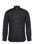 Pure Linen L/S Shirt Lindbergh Black