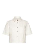Ivy-Uta Over Ss Shirt White Pun IVY Copenhagen White
