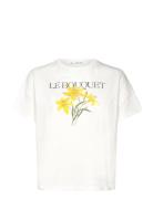 Cotton T-Shirt With Printed Message Mango White
